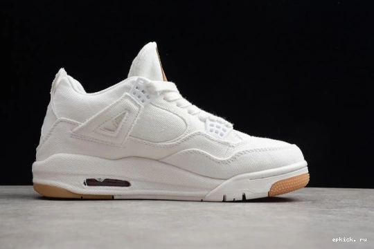 Rep EP Retro Air (Levi's Tag) 4 Jordan AO2571 100 White Levi's 100 AO2571 0112